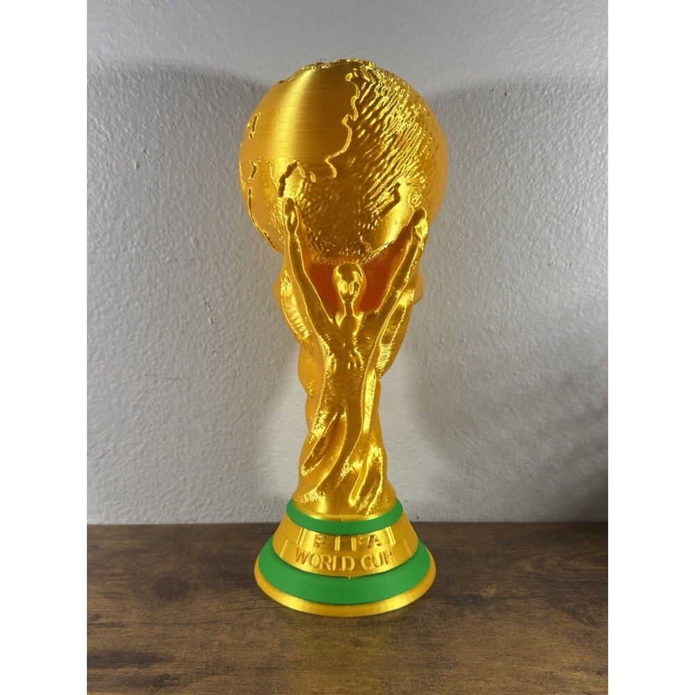 2026 3D Printed FIFA World Cup Trophy Replica – 12 Inch Display Model